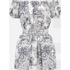 Dior Dioriviera Short Flared Dress