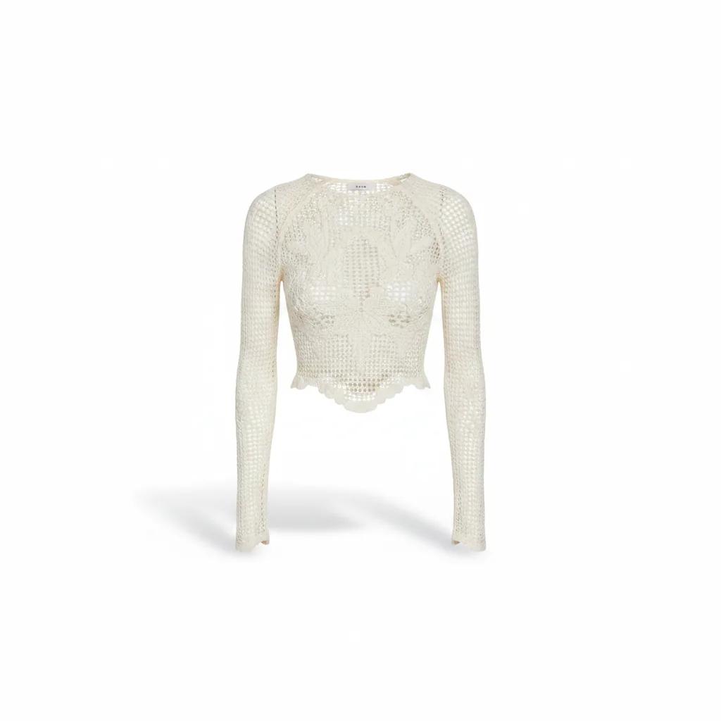 Crochet LS top