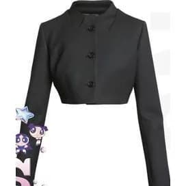 coperni Trompe-Loeil Crop Jacket