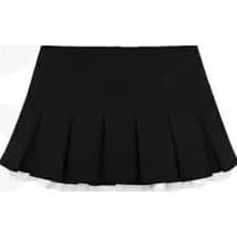 SHUSHU/TONG Pleated A-Line Mini Skirt