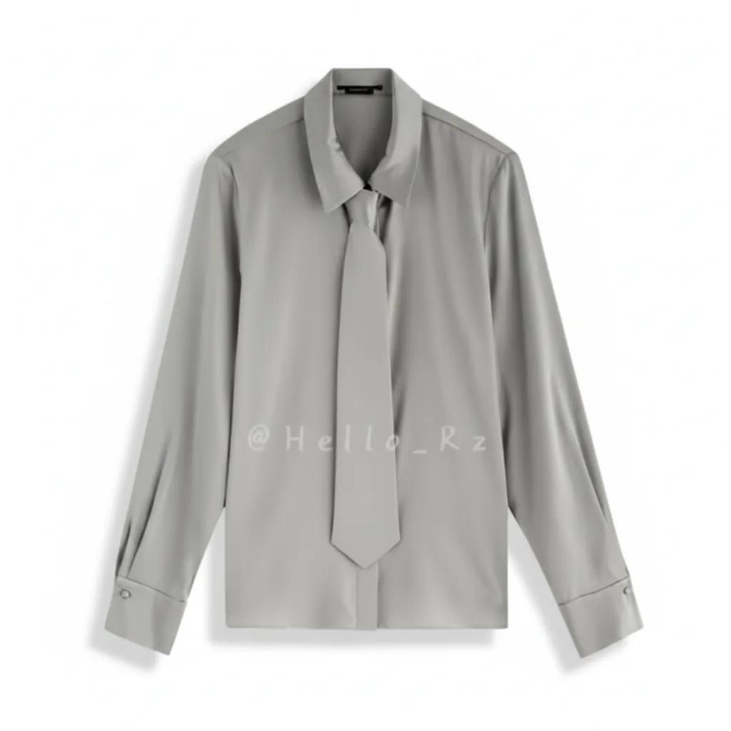 Tie-neck Blouse