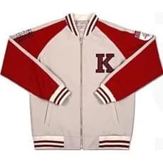 KOREA UNIVERSITY K Logo Beige Jumper (Jamba)