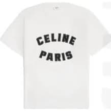 CELINE Loose Celine Paris T-Shirt