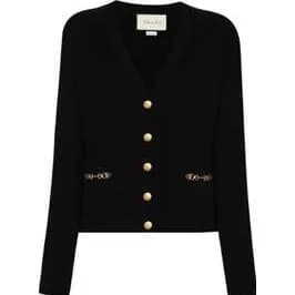 GUCCI Cashmere Cardigan with Horsebit
