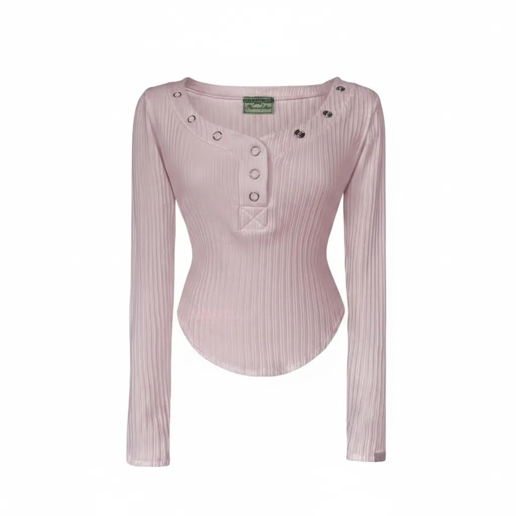 Ribbed Long Sleeve Top