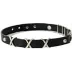 Trio Cross Black Leather