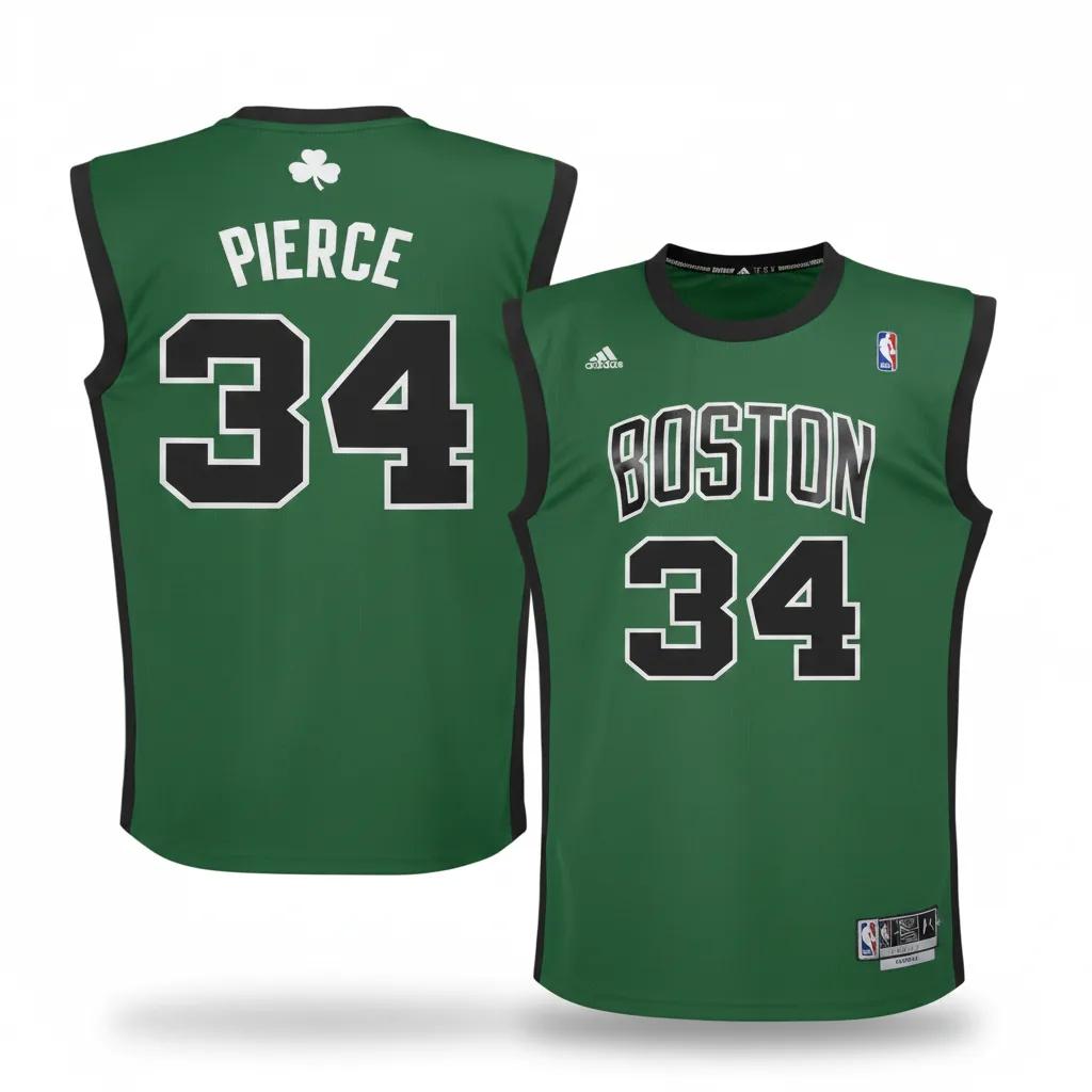 Mitchell & Ness Paul Pierce Kelly Green Boston Celtics 2007-08 Hardwood Classics Authentic Jersey