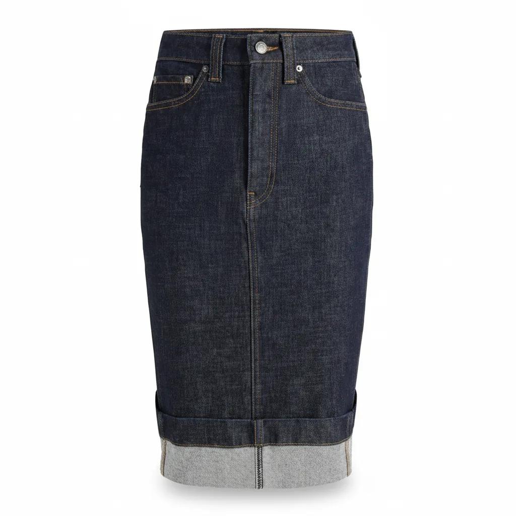 Kendra Denim Skirt