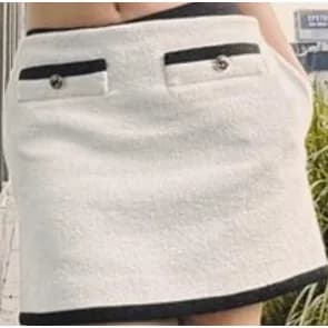 GUCCI Cotton Tweed Skirt