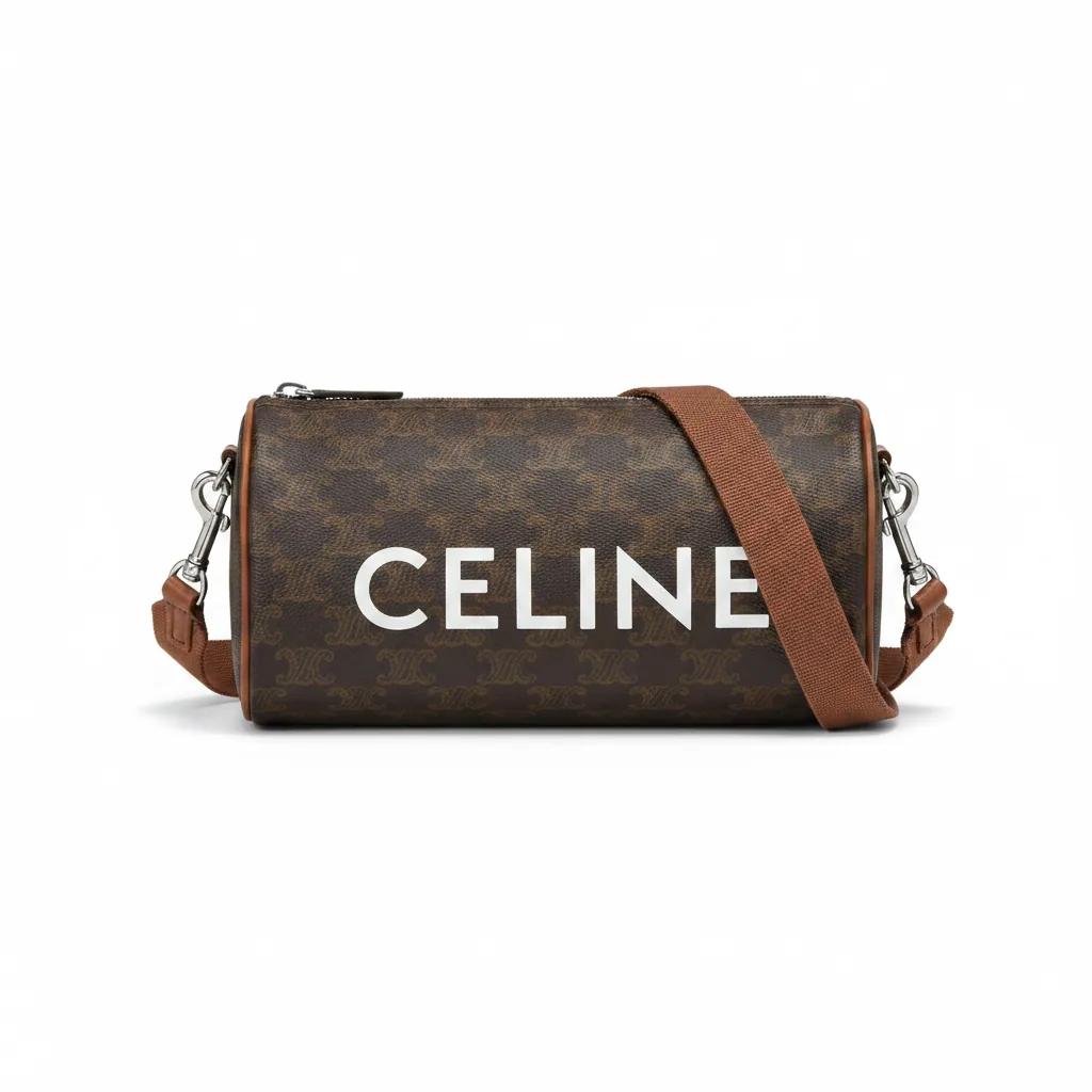 Cylinder Bag In Triomphe Canvas