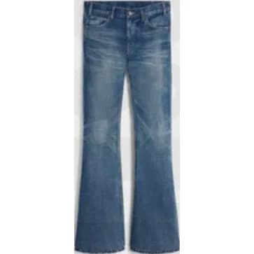 CELINE Marco Jeans in Dark Union Wash Denim