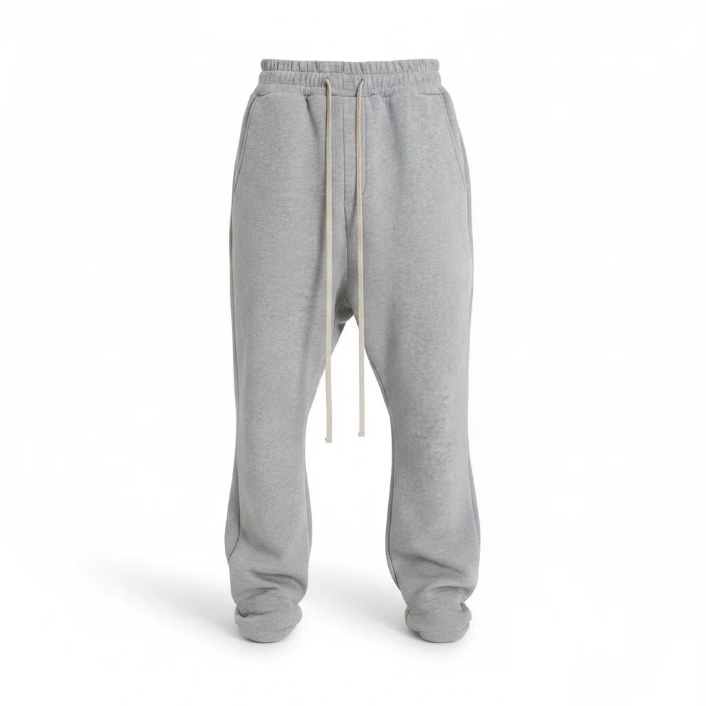 SOFT ESSENTIAL FLEECE LINED SETUP STRING JOGGER LONG PANTS