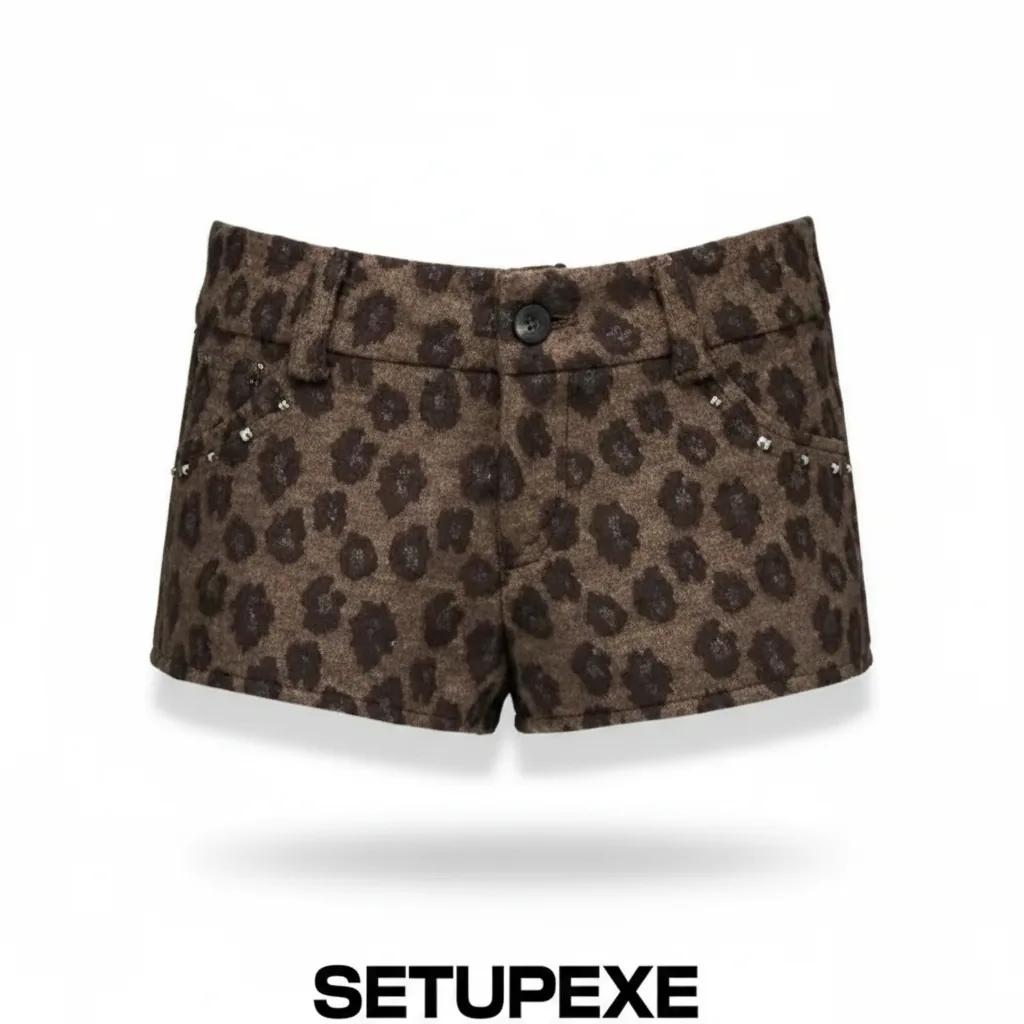 Leopard Short Pants