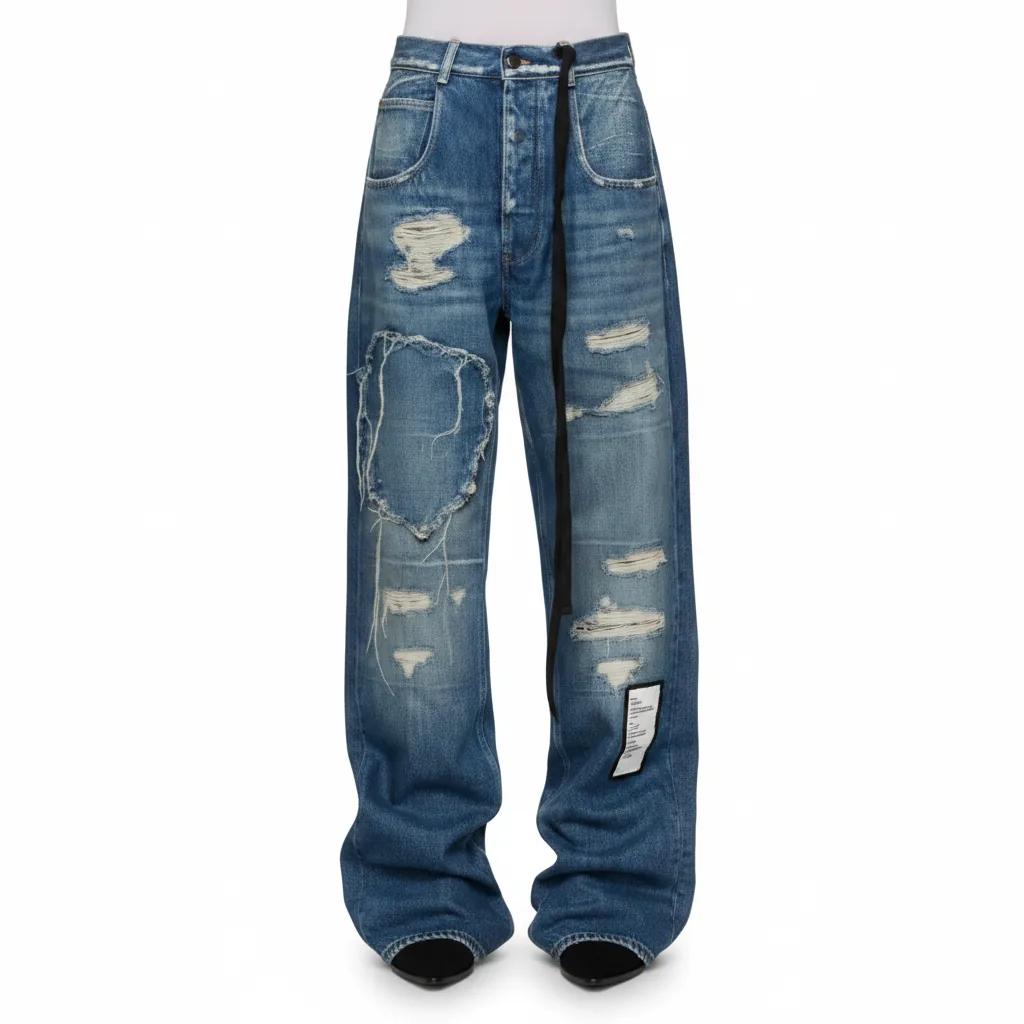 Blue Claire 5 Pocket Comfort Jeans