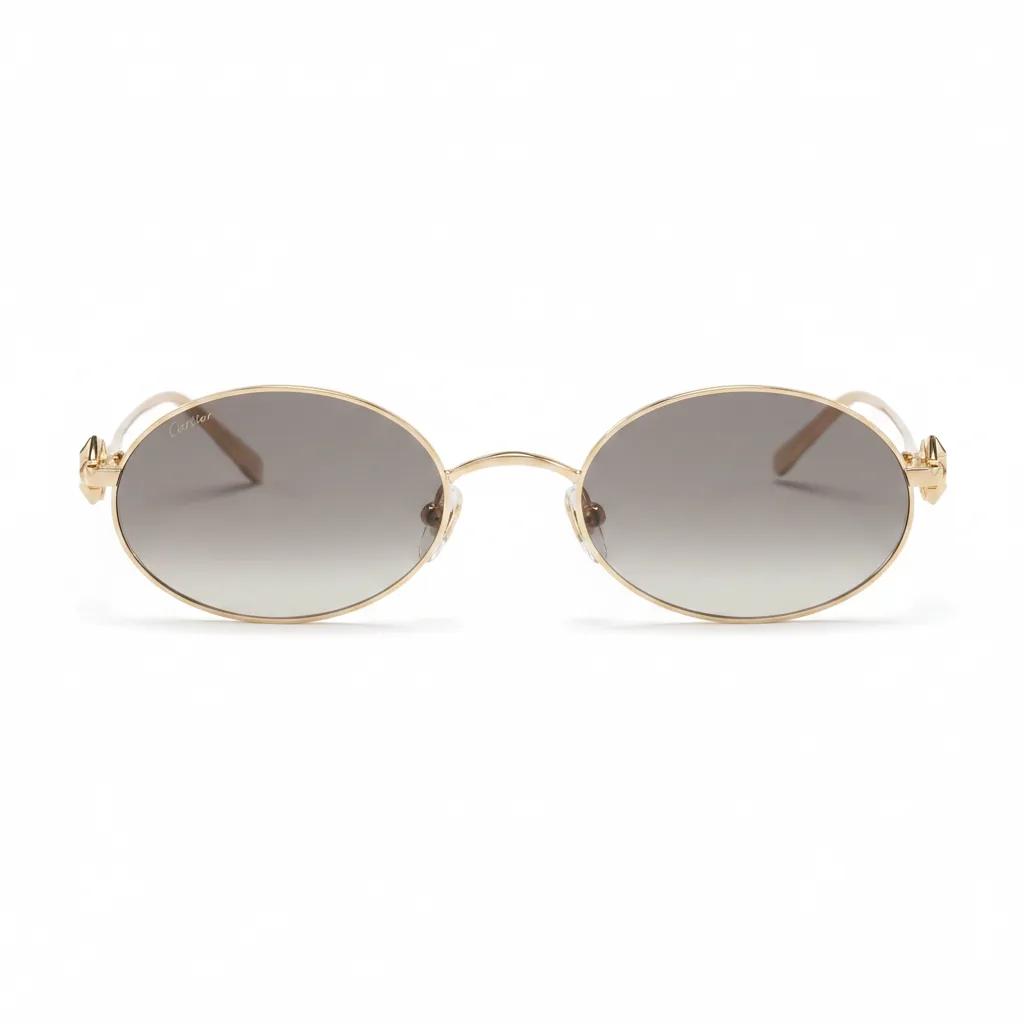 Clash De Cartier Oval Sunglasses