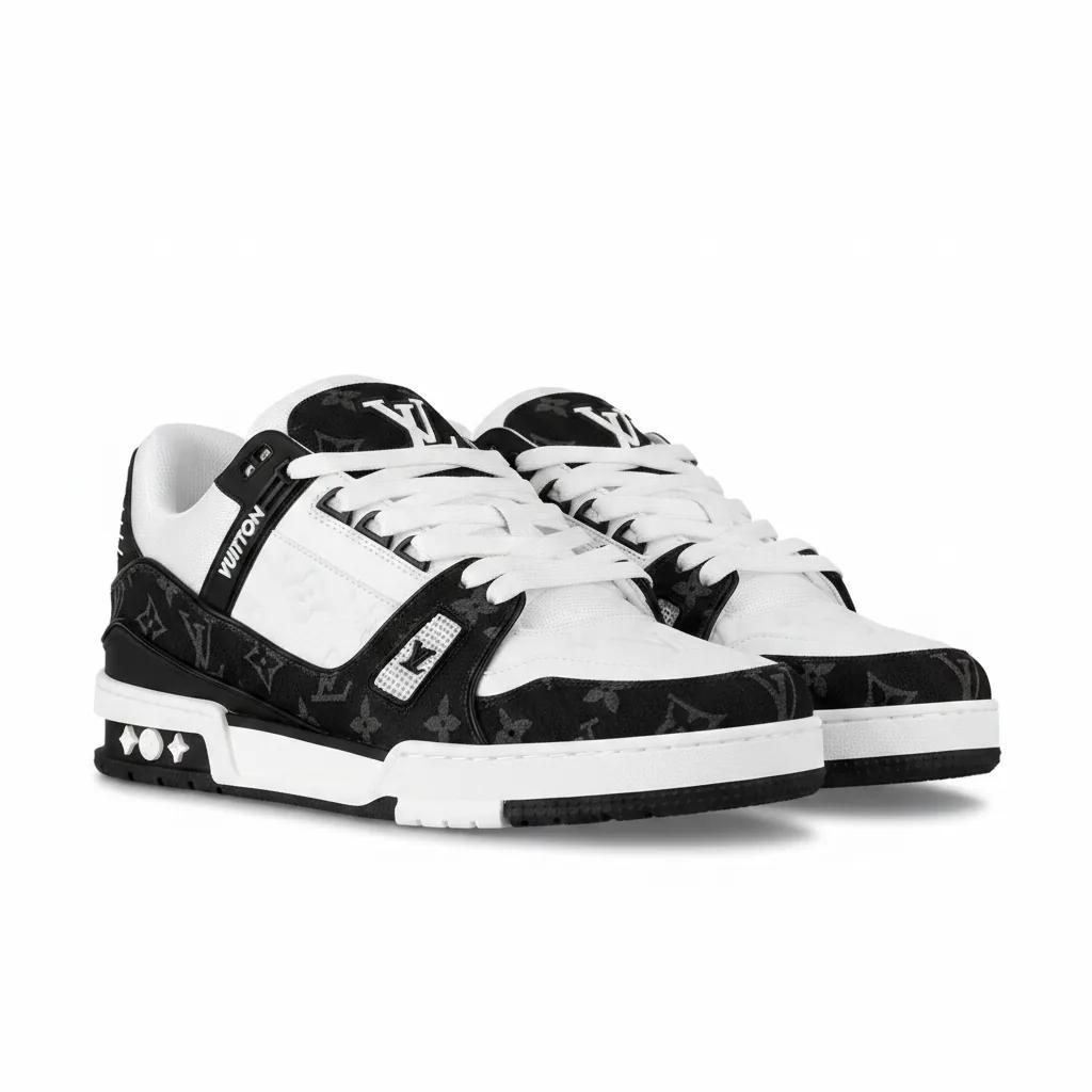 LV Trainer Sneaker black