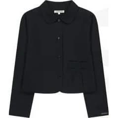 Ribbon Jacket in Black