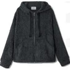 pesto String Hooded Zip-Up Cardigan_Darkmoon