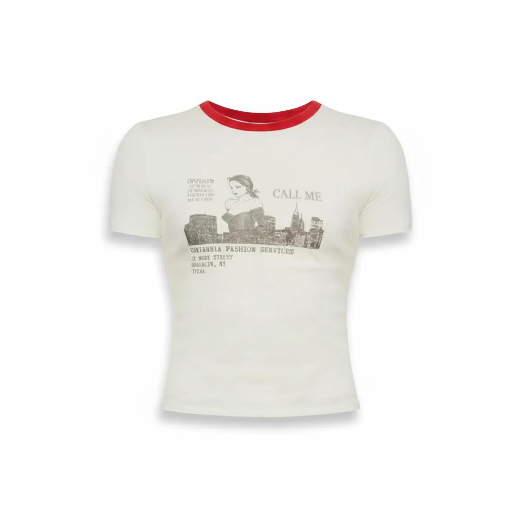 'Call Girl' Ringer Tee