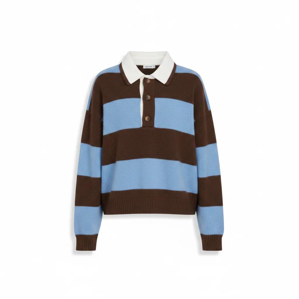 Rugby Gold Knit Top