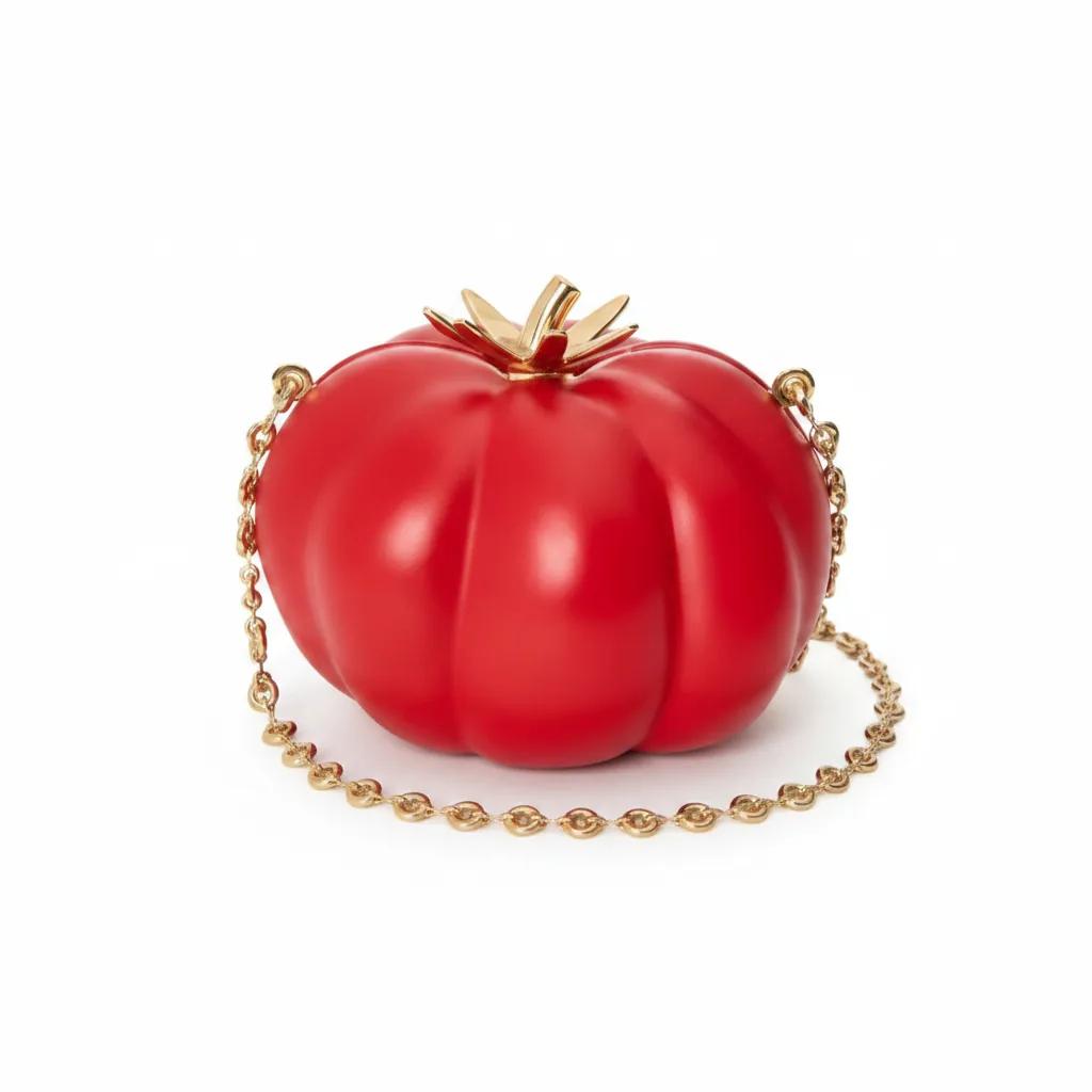Tomato Clutch Bag