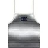 CELINE Triomphe Tank Top in Striped Jersey