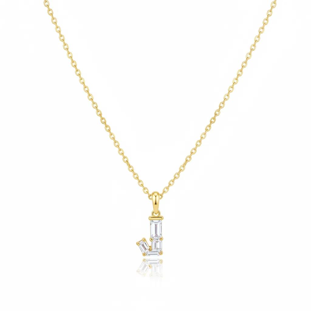 Chain Diale Necklace in J