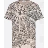 DIOR Plan de Paris Motif T-Shirt