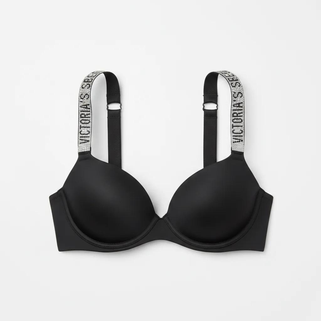 Bombshell Logo Shine Strap Push Up Bra