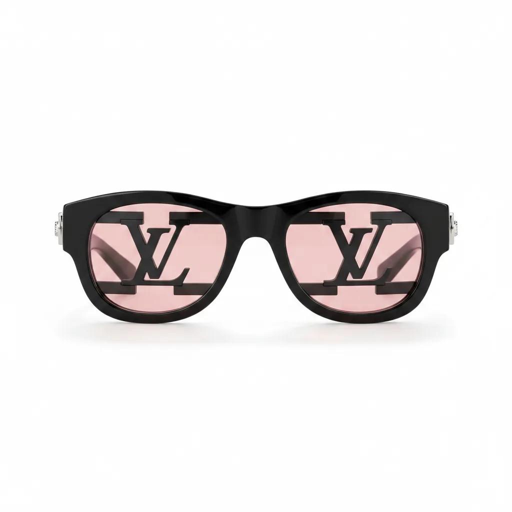 LV Frog Round Square Sonnenbrille