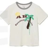 Kijun Art School Crochet T-Shirt Ivory