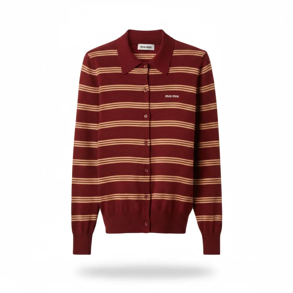 Striped Cardigan