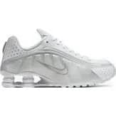 Nike Shox R4 'White and Metallic Silver'