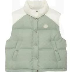 GUCCI GG Cotton Canvas Padded Vest