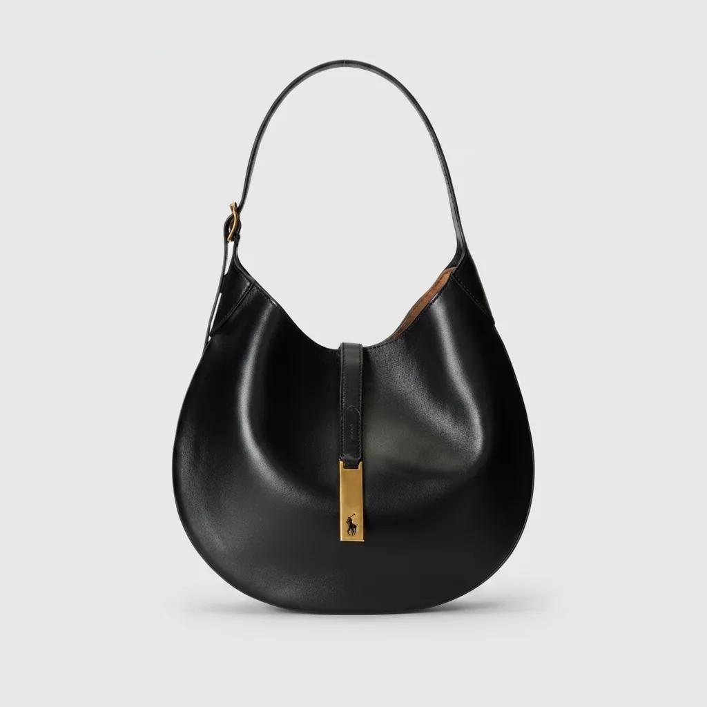 Polo ID Calfskin Large Shoulder Bag