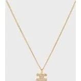 CELINE Triomphe Rhinestone Necklace