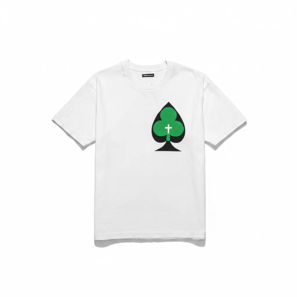 Clover White T-Shirt
