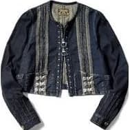 KAPITAL Yagasuri Jacquard Denim Chimayo Bolero