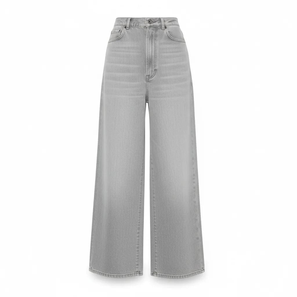 Organic Cotton Jersey Wide Pants