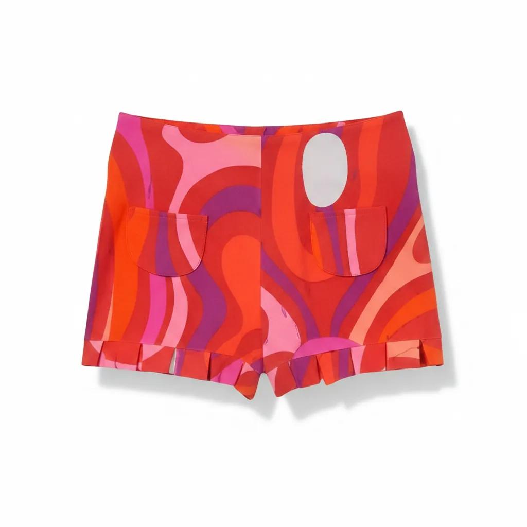 Marmo Print Short