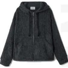 pesto String Hooded Zip-Up Cardigan_Darkmoon
