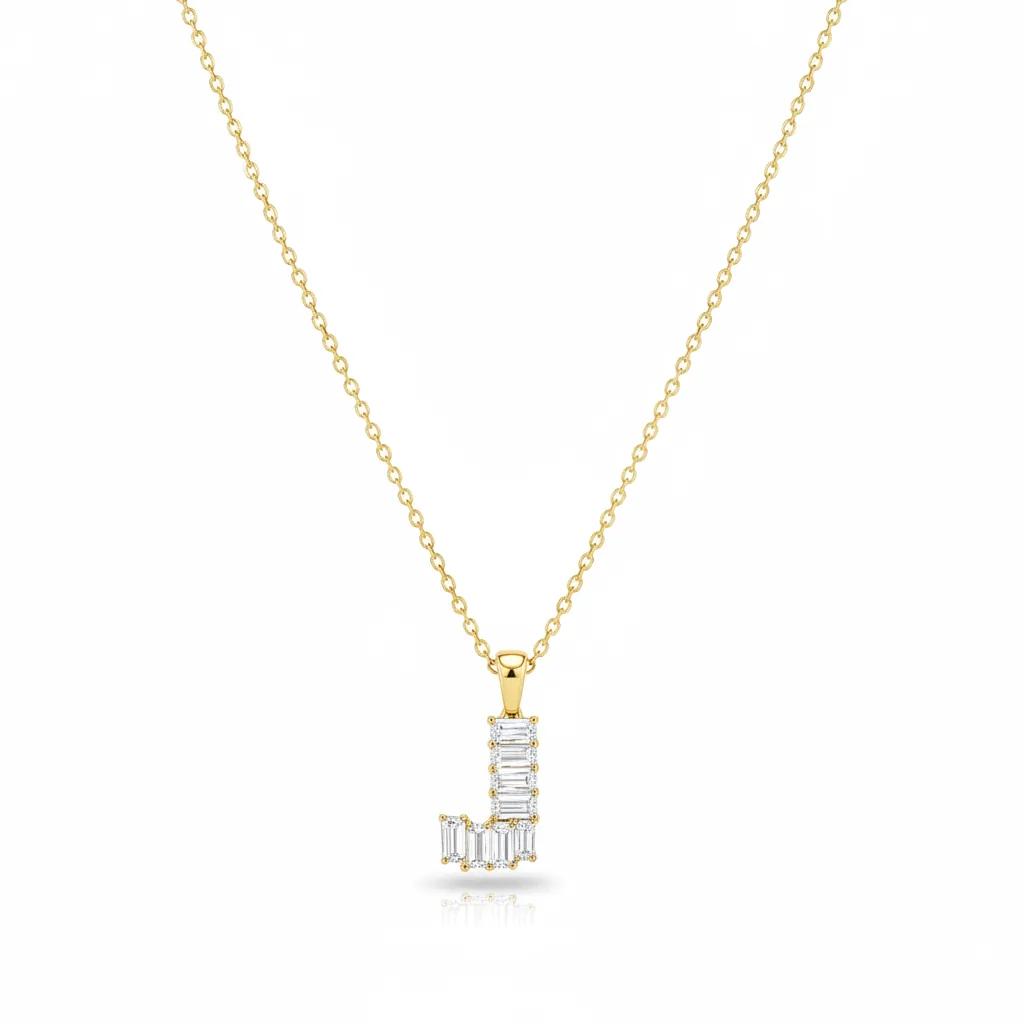 Chain Diale Necklace in J