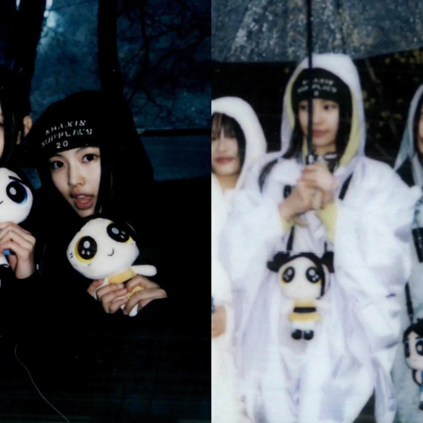 Lisa in black hoodie with plush toy