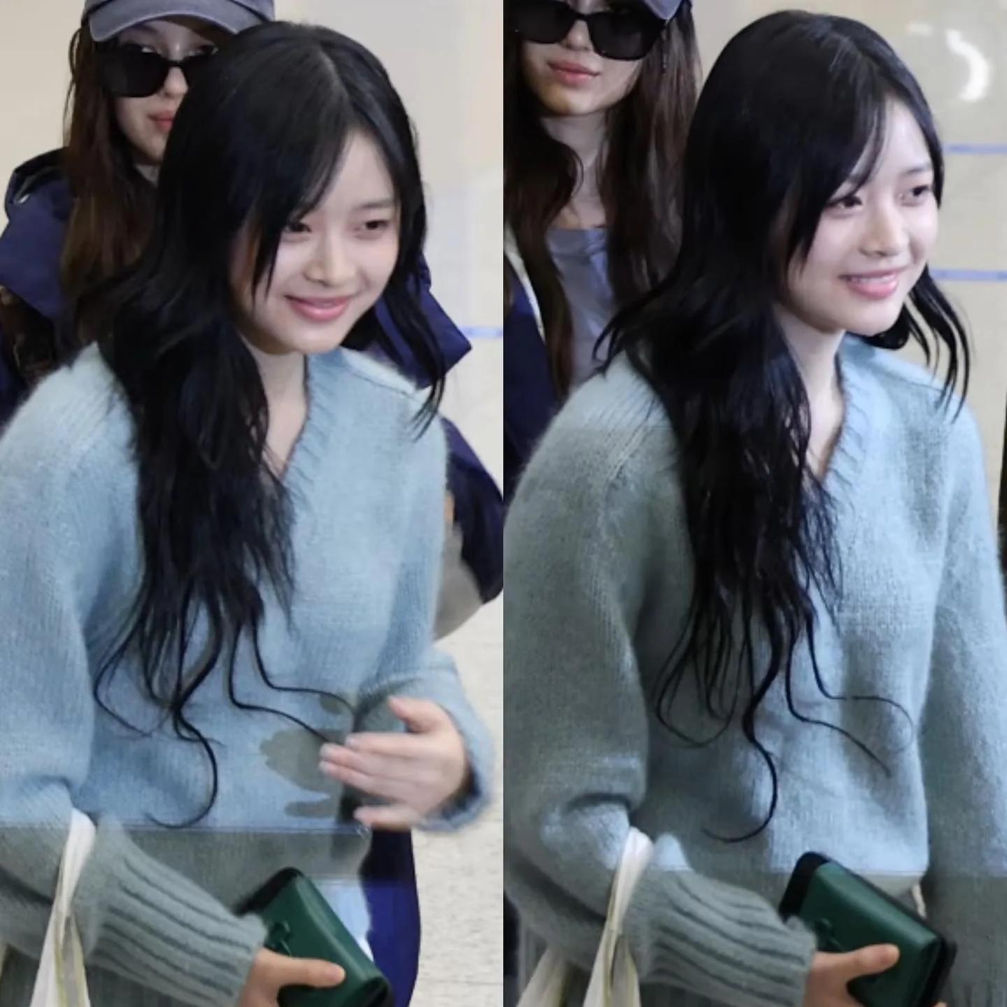 Lisa's casual knitwear look