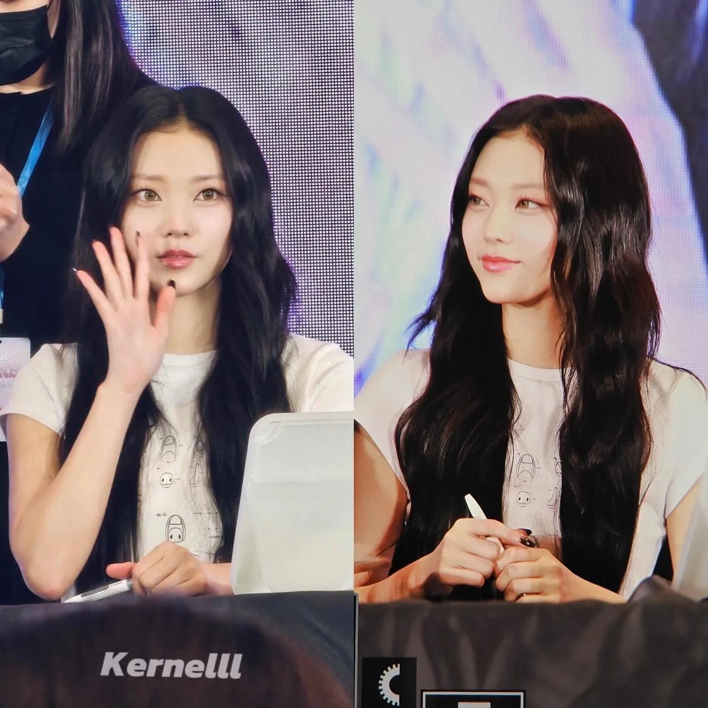 Lisa at fan meeting event