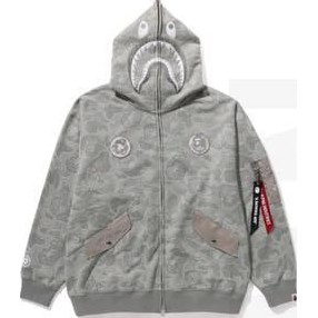 X Alpha Industries Shark Full Zip Hoodie