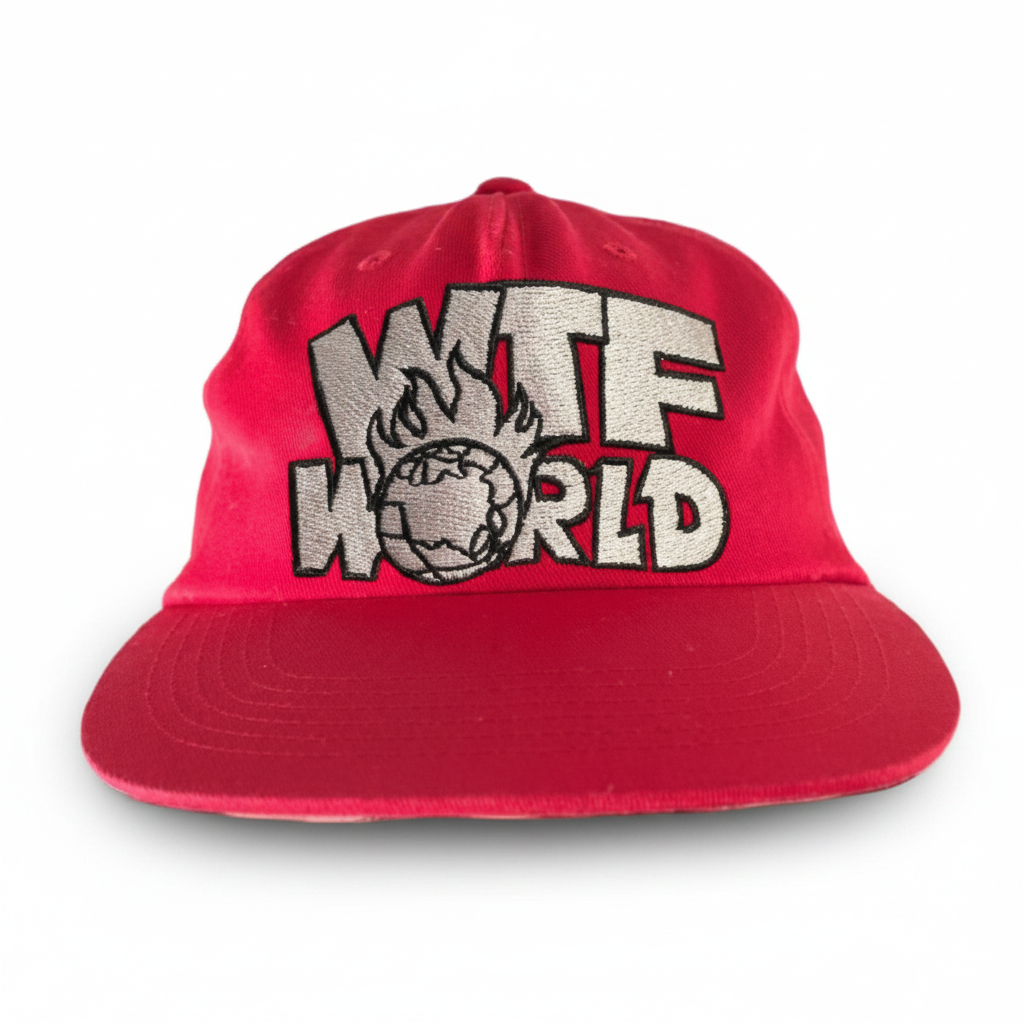WTF World Red Cap