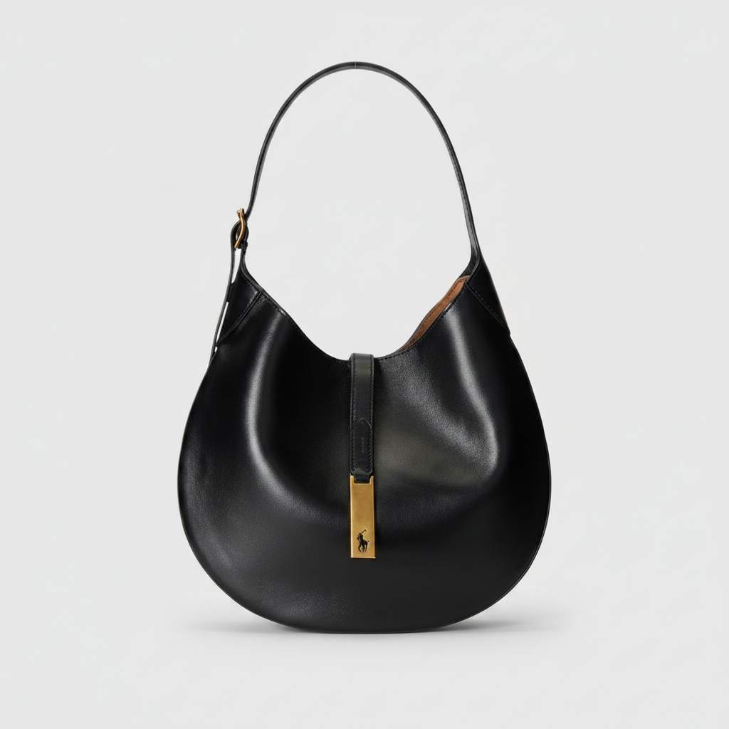 Polo ID Calfskin Large Shoulder Bag