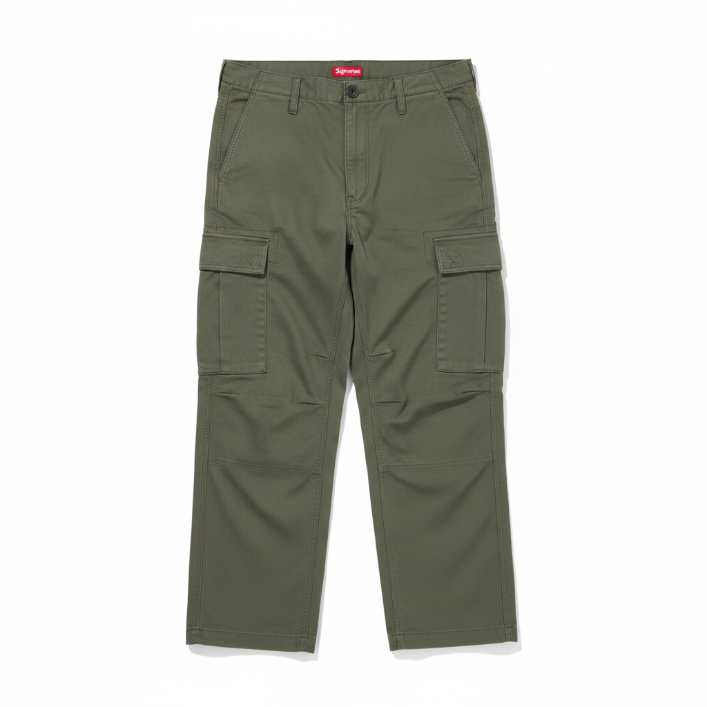 Olive Cargo Pants