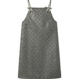 GUCCI Embroidered GG Wool Tweed Mini Dress